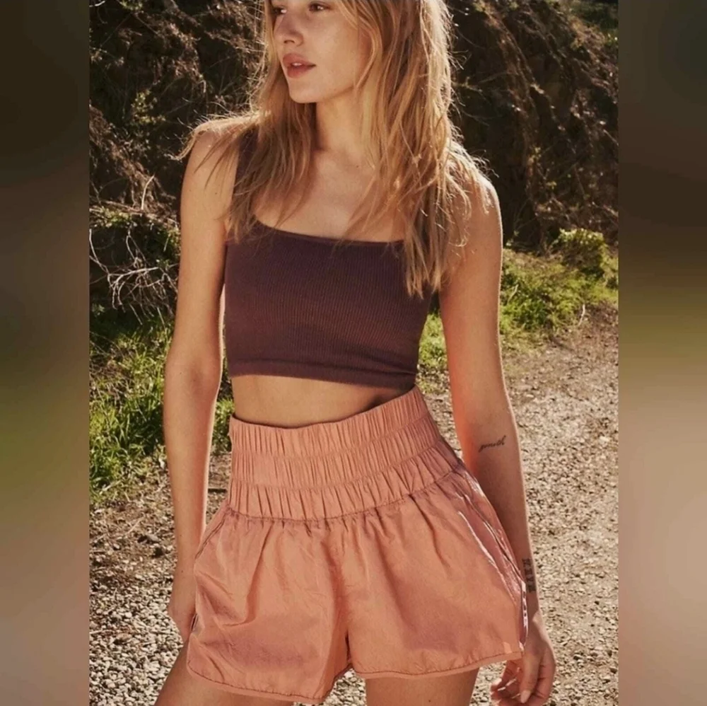 Women's Peach Free People Shorts